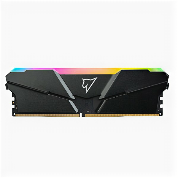 Модуль памяти DDR 4 DIMM 16Gb PC25600 3200Mhz Netac Shadow NTSRD4P32SP-16E RGB C16 Grey с радиатором