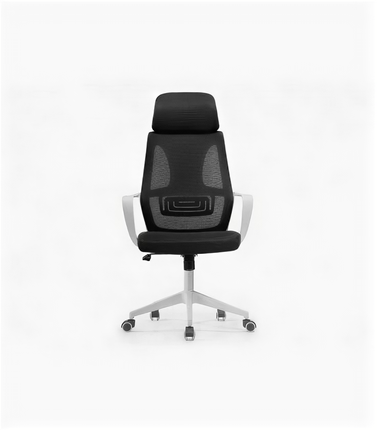 Компьютерное кресло Golem black / white - фотография № 2