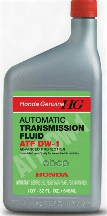 Масло Трансмиссионное Honda Atf Dw-1 Синтетическое 0,946 Л 08200-9008 HONDA арт. 08200-9008