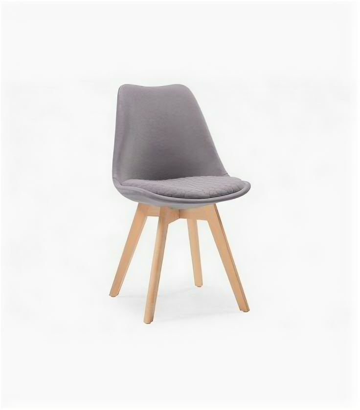 Стул Bonuss light gray / wood