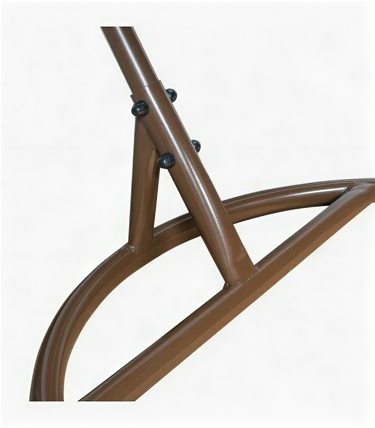 Подвесное кресло LESET бали, коричневый, полиэстер с водоотталкивающей пропиткой (oxford), бежевый - фотография № 4