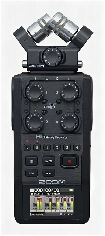 Zoom H6/BLK Ручной рекордер-портастудия