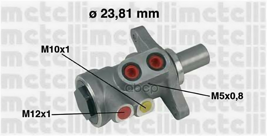 METELLI 050448 1шт Главный тормозной цилиндр