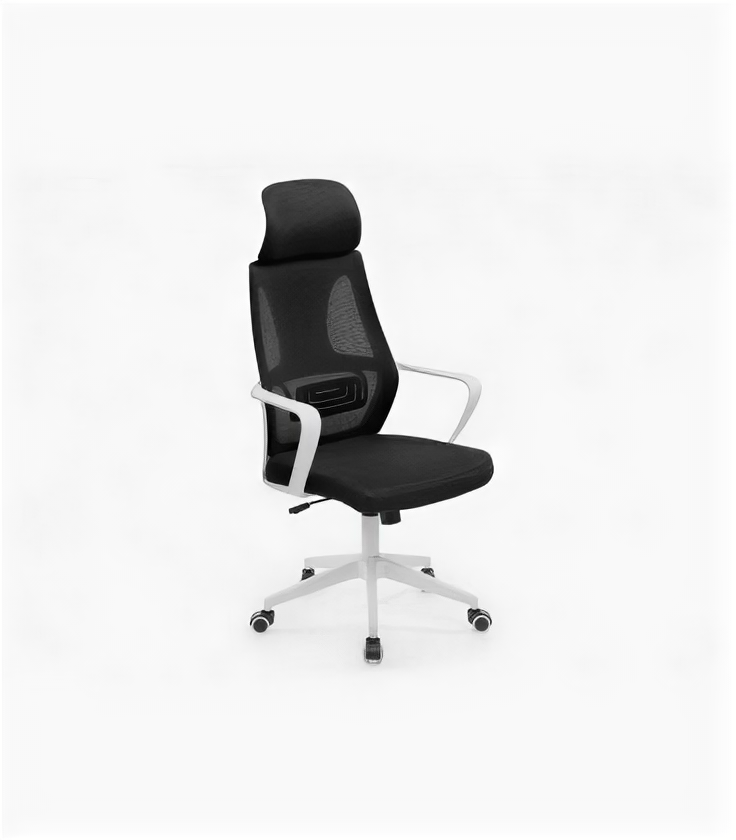Компьютерное кресло Golem black / white - фотография № 6