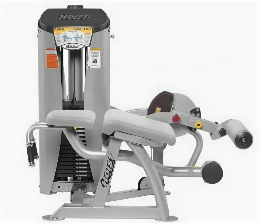 Сгибание ног лежа HOIST ROC-IT RS-1408 матовый черный/черный