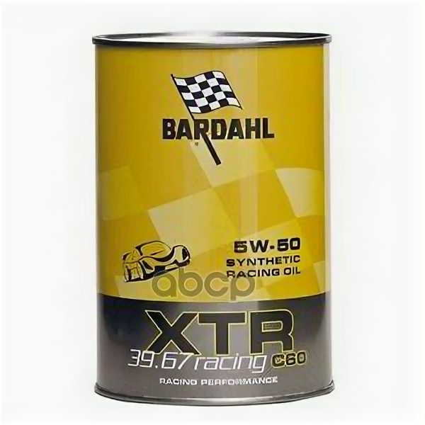 Синтетическое моторное масло Bardahl XTR C60 Racing 39.67 5W-50