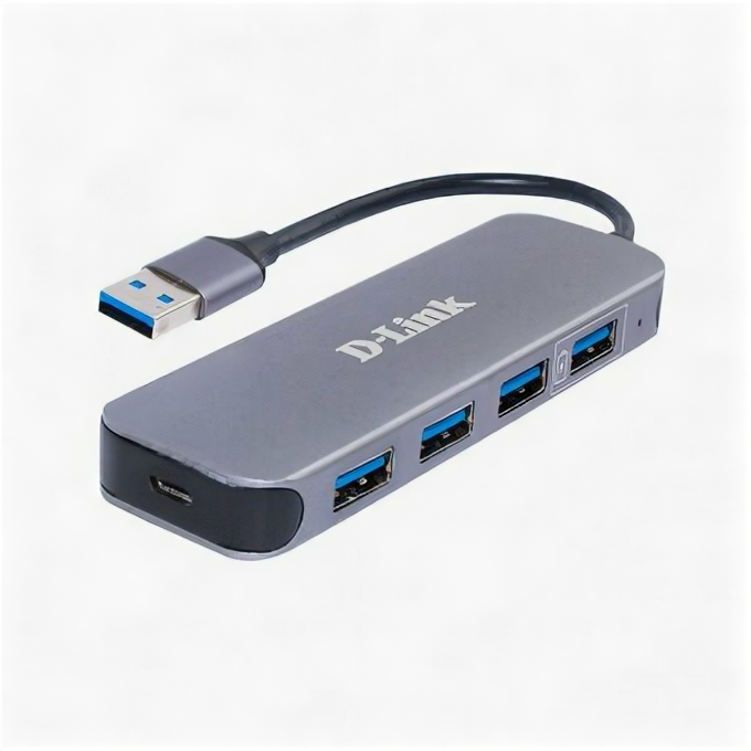 Концентратор D-Link DUB-1340/D1A,4-port