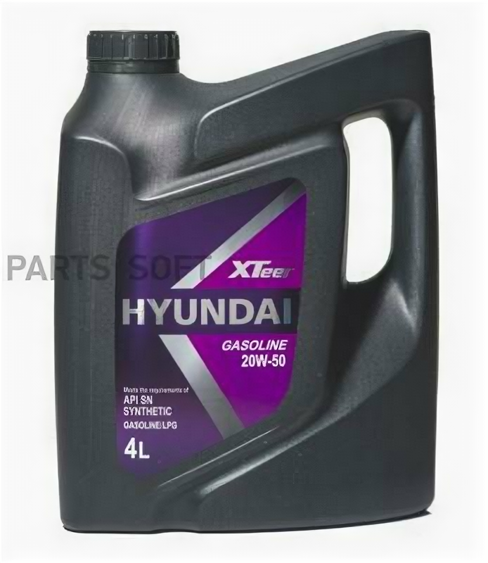 HYUNDAI XTeer Gasoline G700 20W50 (4L)_масло моторн.! синт.\ API SP HYUNDAI-XTEER / арт. 1041011 - (1 шт)