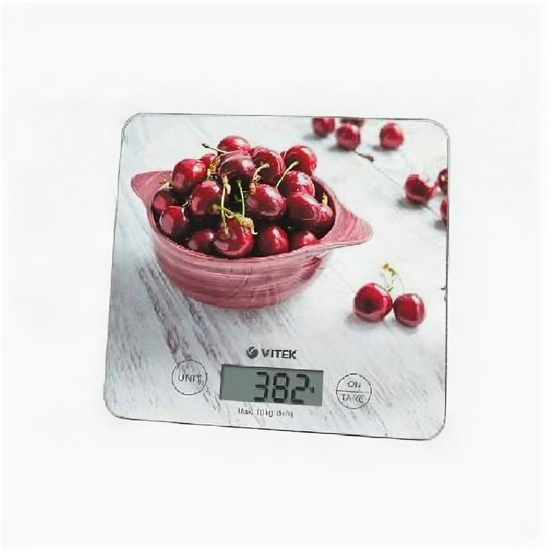 Весы кухонные Vitek VT-8002 W макс:10кг черешня .