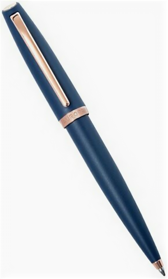 Aurora AU-E40-PB Шариковая ручка aurora style matte blue / rose gold gt