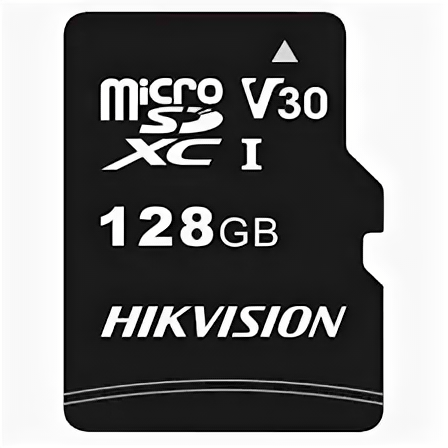 Флеш карта microSDHC 128GB Hikvision HS-TF-C1(STD)/128G/ZAZ01X00/OD (без SD адаптера)