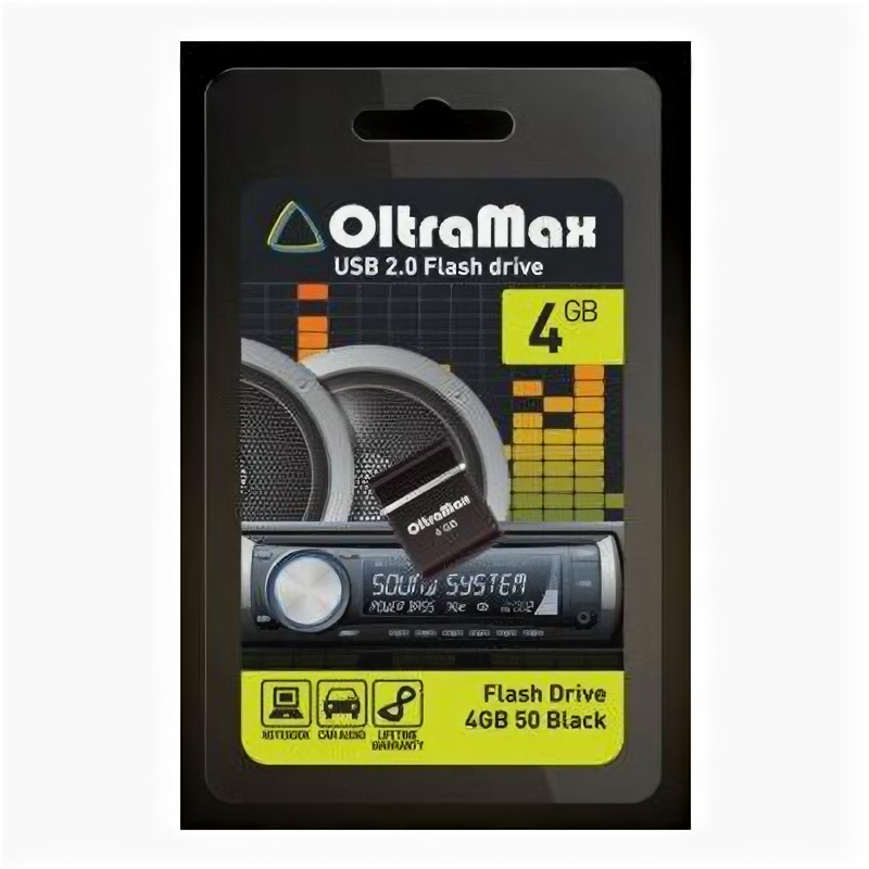 USB флэш-накопитель OLTRAMAX 4GB 50 черный .