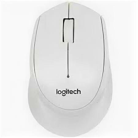 Мышь беспроводная Logitech M330 Silent Plus White (белая, оптическая, 1000dpi, 2.4 GHz/USB-ресивер, бесшумная, под правую руку) (арт. 910-004926, M/N: M-R0051 / C-U0010)