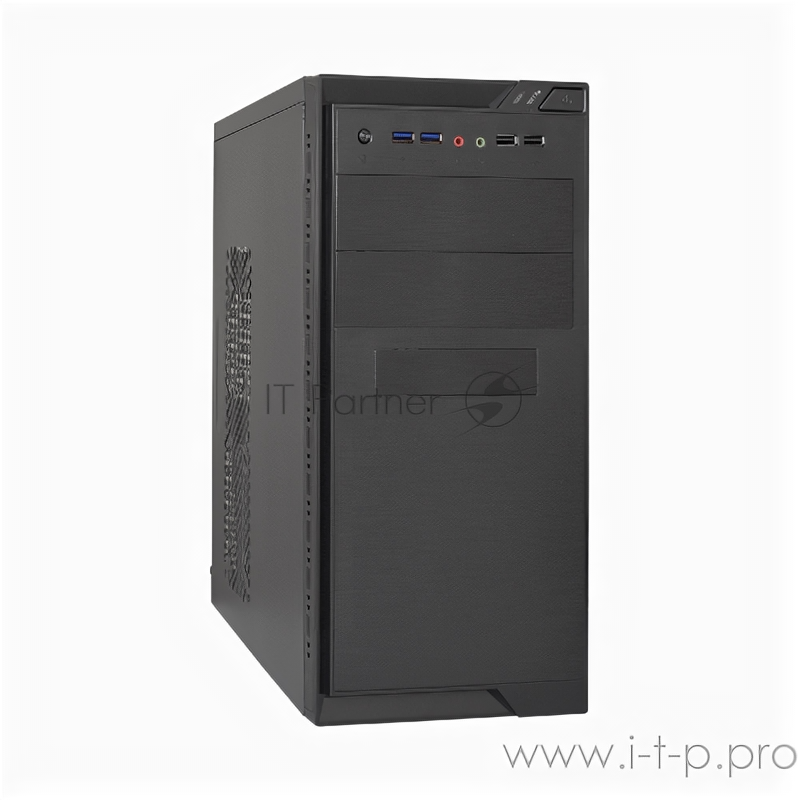 Корпус Minitower ExeGate Ma-372ux Black, mATX (un500, 120mm) 2*USB+2*USB3.0, Audio Ex283238rus