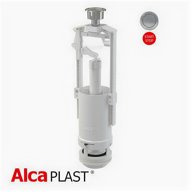 Механизм Сливной со Стоп Кнопкой А2000 / Alca Plast А2000 Chrom .