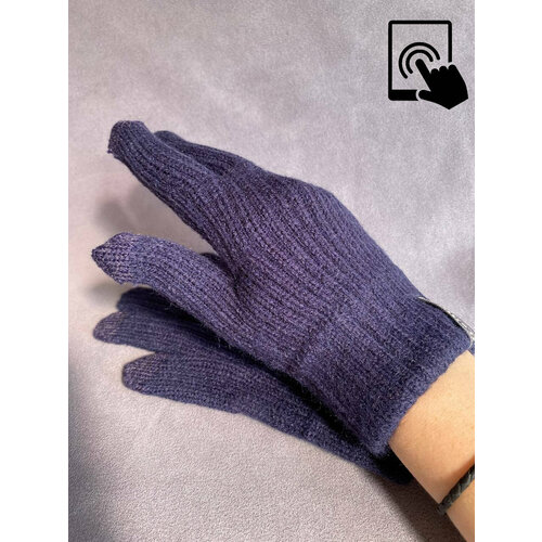 фото Перчатки kim lin, размер 7, синий