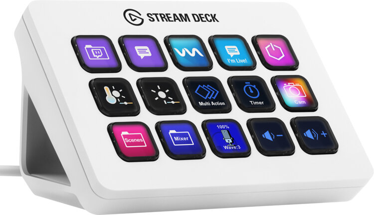Контроллер Elgato Stream Deck MK.2 белый — фото 2