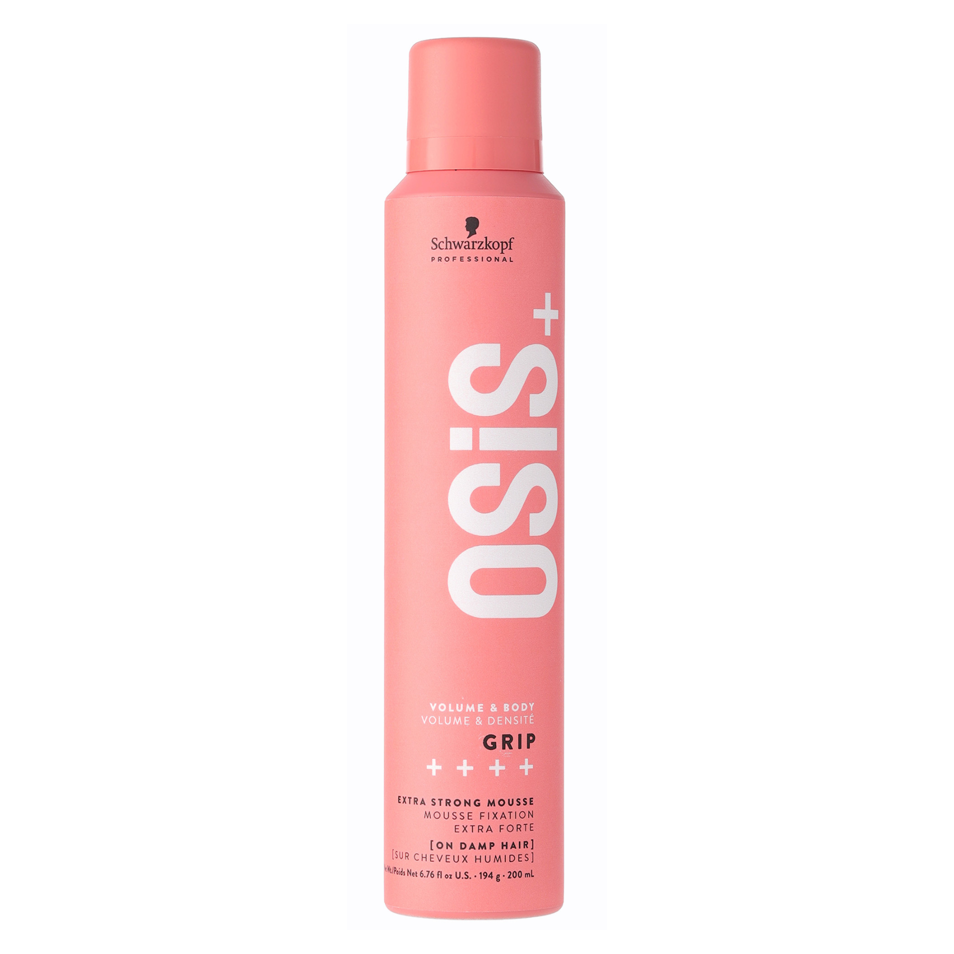 Schwarzkopf Osis+ Grip Мусс для волос экстра сильной фиксации, 200 мл