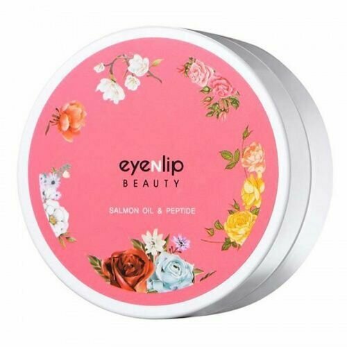 Гидрогелевые патчи с лососевым маслом и пептидами [Eyenlip] Salmon Oil & Peptide Hydrogel Eye Patch eyenlip патчи для глаз гидрогелевые с лососевым маслом и пептидами salmon oil