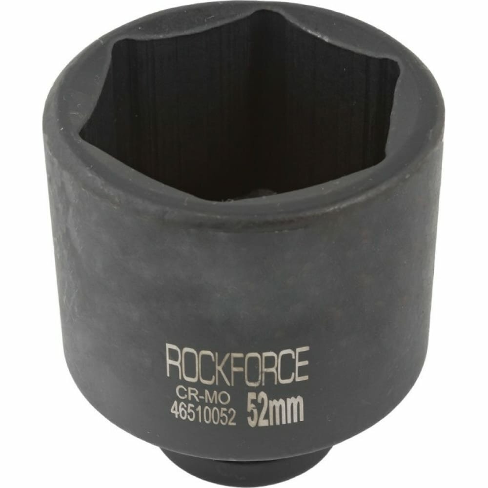 RF46510052 ROCKFORCE Головка торцевая 3/4" 52мм ударная удлиненная L=90мм ROCKFORCE