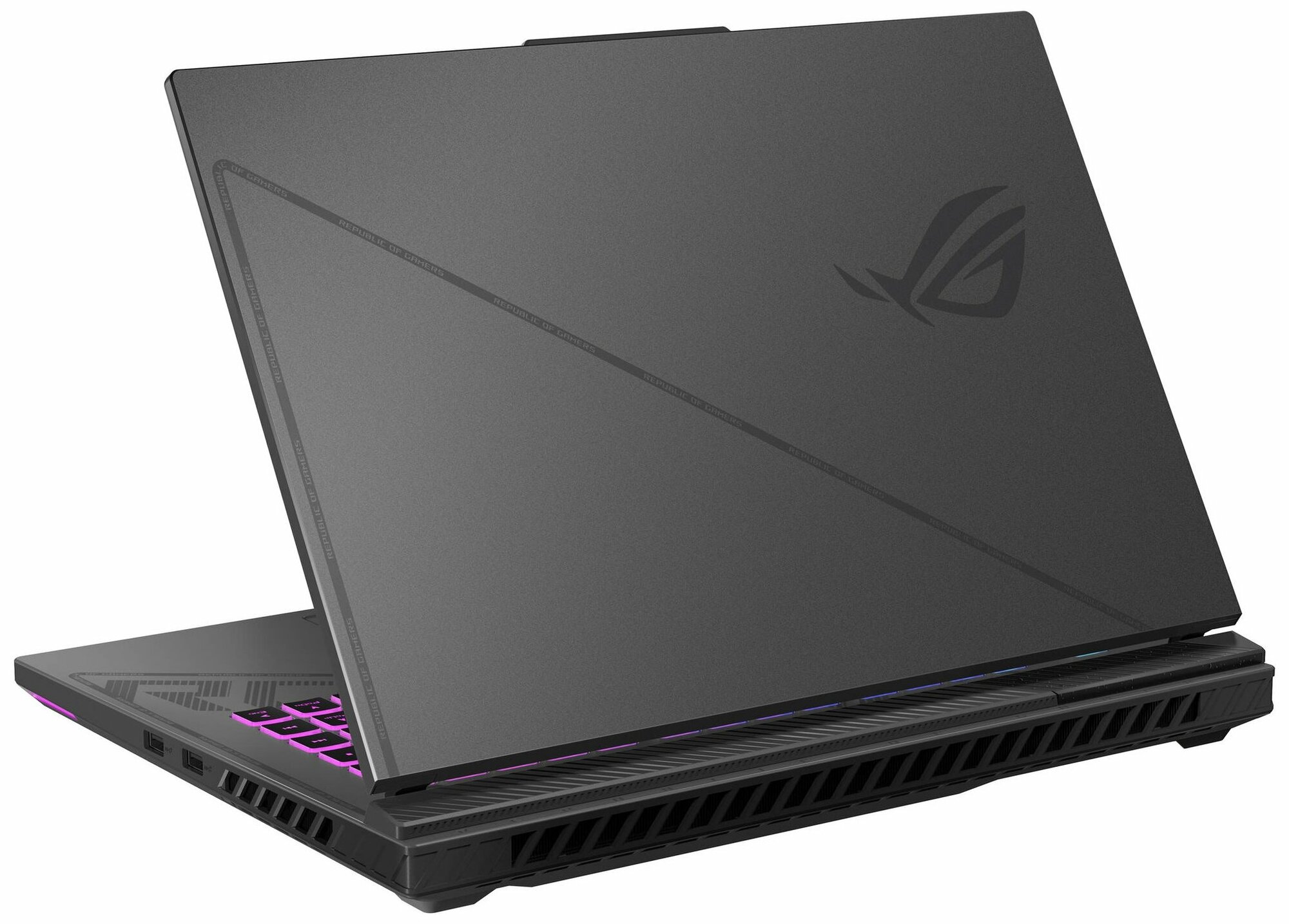 Ноутбук ASUS ROG Strix G16 2023 G614JZ-N4011 90NR0CZ1-M001P0 (16", Core i7 13650HX, 16Gb/ SSD 1024Gb, GeForce® RTX 4080 для ноутбуков) Серый - фото №6