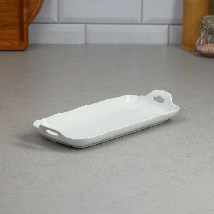 фото Блюдо «Рулёт», 29 см, фарфор, Иран