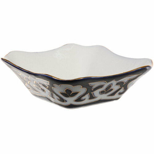 Салатница большая «Пахта» с позолотой