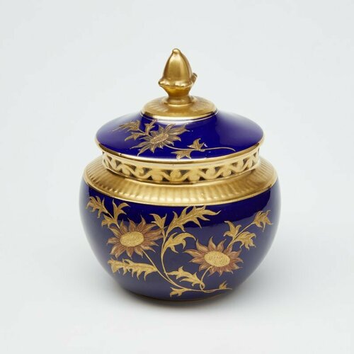 Старинная фарфороввя ваза пот-пурри, период Grainger No.284 Royal Worcester