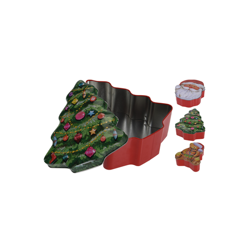 Коробка для хранения печенья Home Collection Red New Year Красный Новый Год 17 л 1 шт 482₽