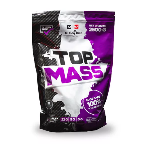 гейнер высококалорийный для набора массы top mass дыня Dr.Hoffman Top Mass 2500g (Дыня)