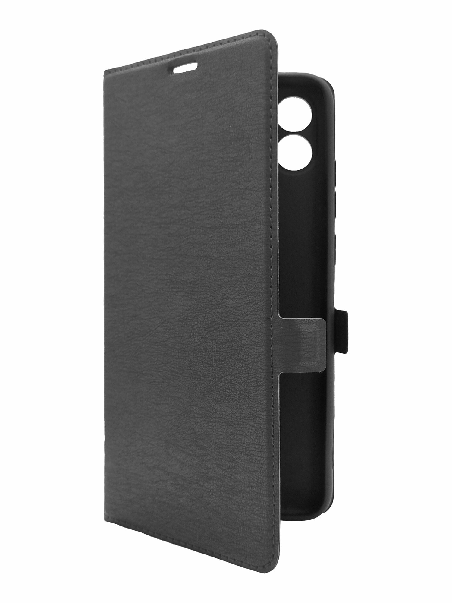 Чехол на Samsung Galaxy A04e (Самсунг А04 е) черный книжка эко-кожа с функцией подставки отделением для карт и магнитами Book case Miuko