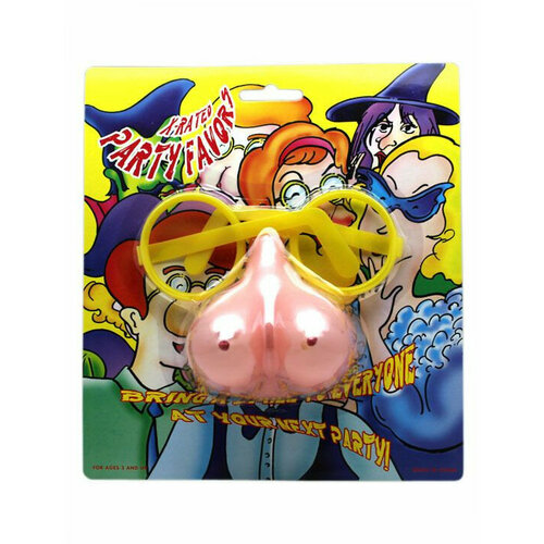 фото Пластиковые очки с бюстом вместо носа (арт. 224531) play star