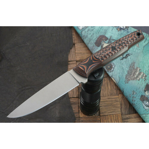 фото Нож волчий век прототип, сталь bohler n690, рукоять g-10