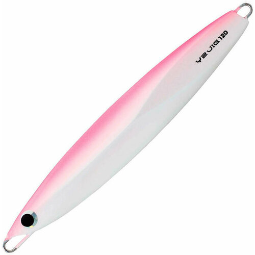 фото Hots, блесна для джиггинга y2 jig, 180г, 4 pearl white pink (glow belly)