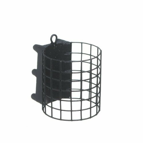 фото Груз-кормушка металлическая x-feeder me grunt m grid, цвет matt black, 80 г, 35 мл