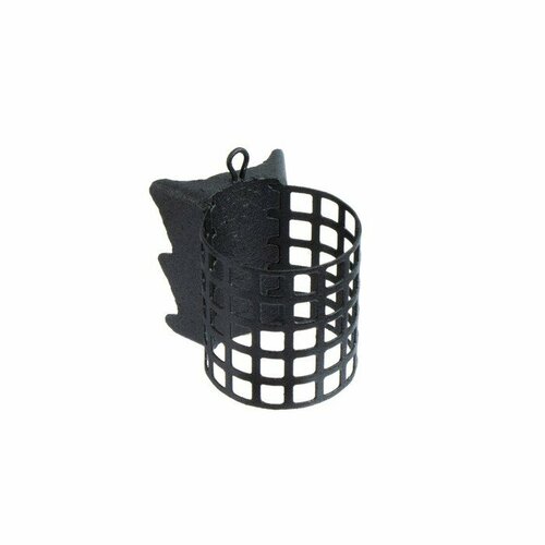фото Груз-кормушка металлическая x-feeder me grip m perfo, цвет matt black, 80 г, 35 мл