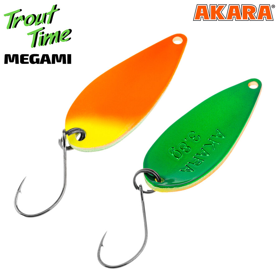 Блесна колебалка Akara Trout Time Megami 35 3,8 гр. 37