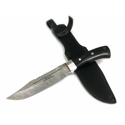 Нож Рэкс, цельнометаллический, сталь Х12МФ кованая, граб нож цельнометаллический лама х12мф