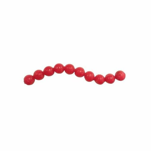 Приманка съедобная икра Nikko Dappy Super Scent Balls 7mm #CO4 Red