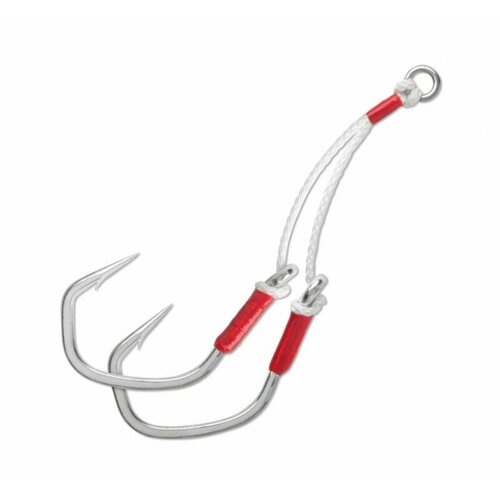 фото Крючок assist vmc 7117 ti (олово) №2/0 (3 пары)
