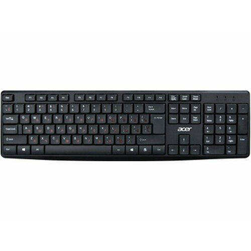 Клавиатура Acer OKW121 черный (ZL. KBDEE.00B) клавиатура acer okw121 черный