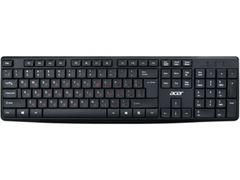 Клавиатура Acer OKW121 черный (ZL. KBDEE.00B)
