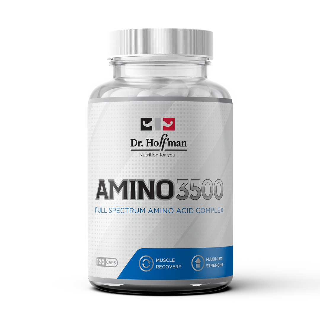 Dr.Hoffman Amino 3500 mg 120 caps Аминокислотный комплекс 3500 мг Аминокислоты 120 капсул