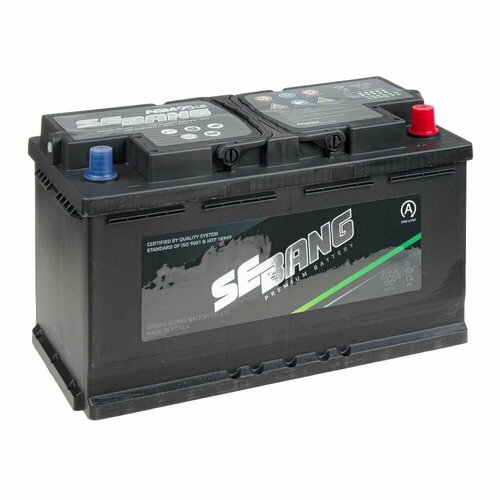 Аккумулятор SEBANG AGM 95 А. ч 850А (353х175х190) Южная Корея