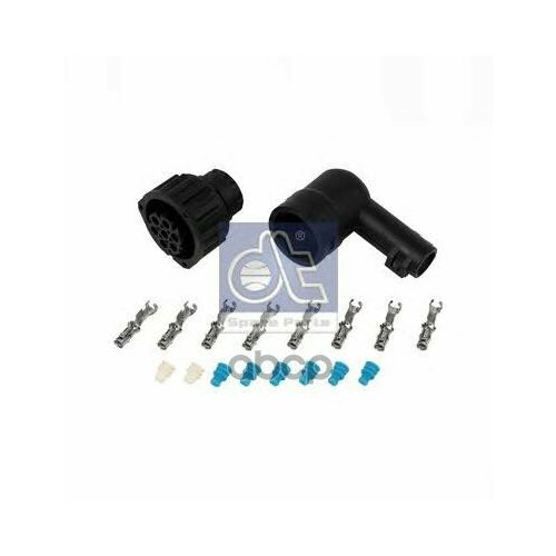 6.97200_Р/К Разъема! Фишка 7-Pin, Личинки, Насадка 90Град, Уплотнен Rvi DT Spare Parts арт. 697200