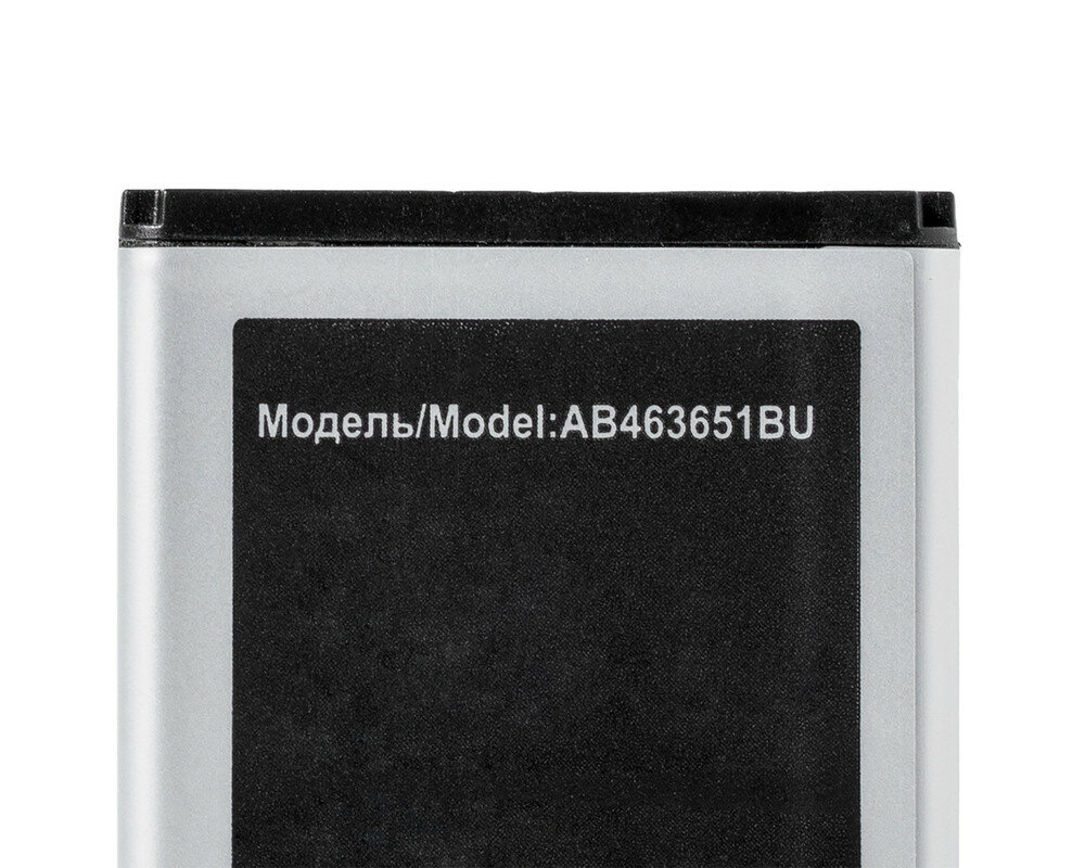 Аккумулятор AB463651BU, AB463651BE для Samsung S5610, GT-S5610, C3322, C3530, GT-C3530, GT-C3322, GT-C3322I, GT-S5611, C3510, S5560, S5620 — фото 1