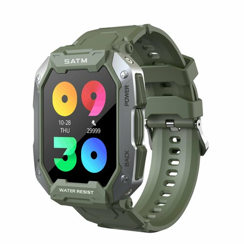 IP68 ударопрочные смарт часы Lemfo C20 с BT звонком Мужские спортивные часы с мониторингом пульса шагомером счетчиком калорий BT звонком 489000₽