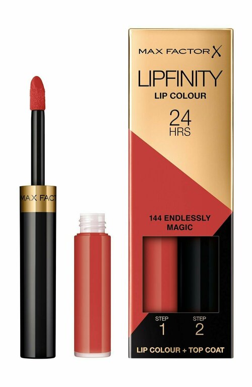 MAX FACTOR lipfinity lip colour Стойкая губная помада и увлажняющий блеск оттенок 144