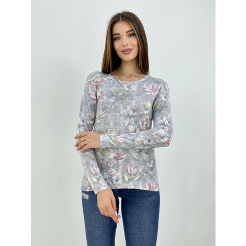 Джемпер, кашемир, размер XL, белый