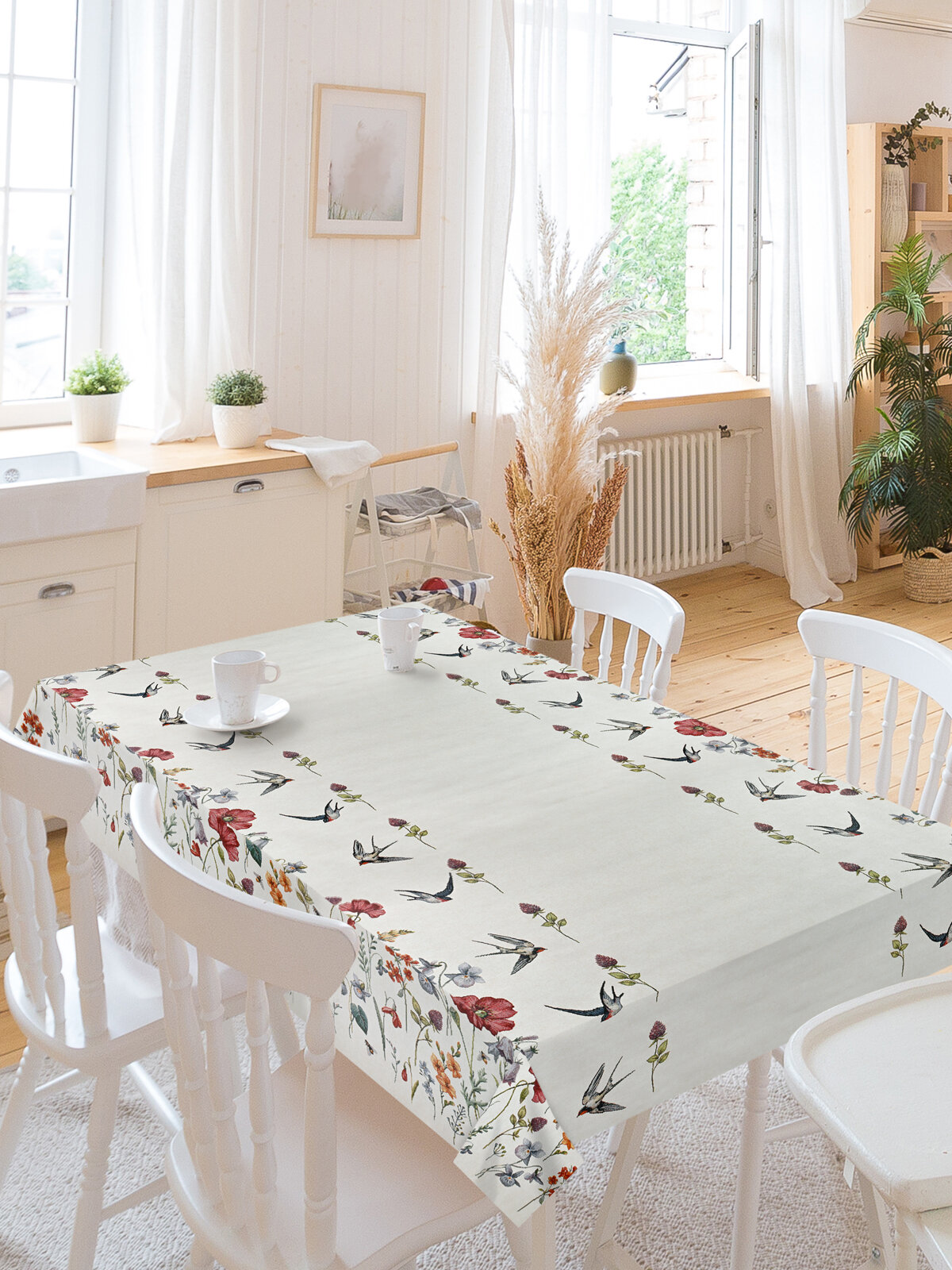 фото R655-1-180 Скатерть VARMAX, пвх на тканевой основе, размер 140х180см